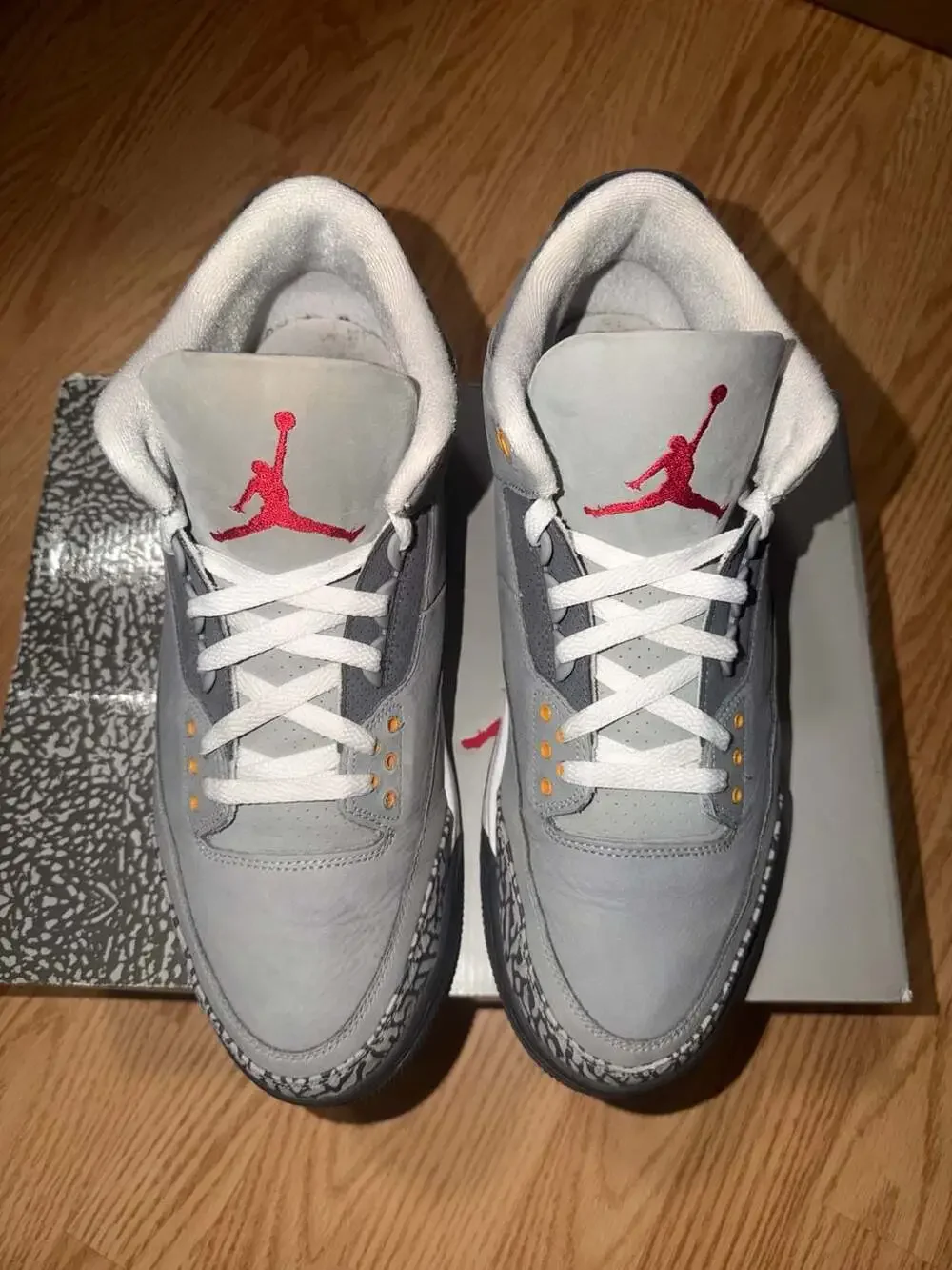 Jordan Retro 3 Cool Grey (2021) CT8532-012‼️SHIP FAST‼️ SZ 13M CLEANN 🧼